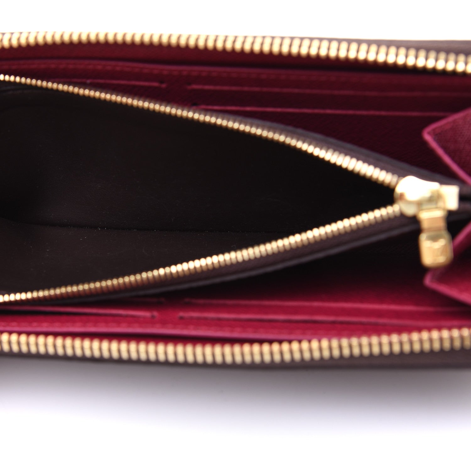 Louis Vuitton Monogram Clemence Wallet Fuchsia 9 of 11