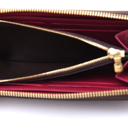 Louis Vuitton Monogram Clemence Wallet Fuchsia 9 of 11