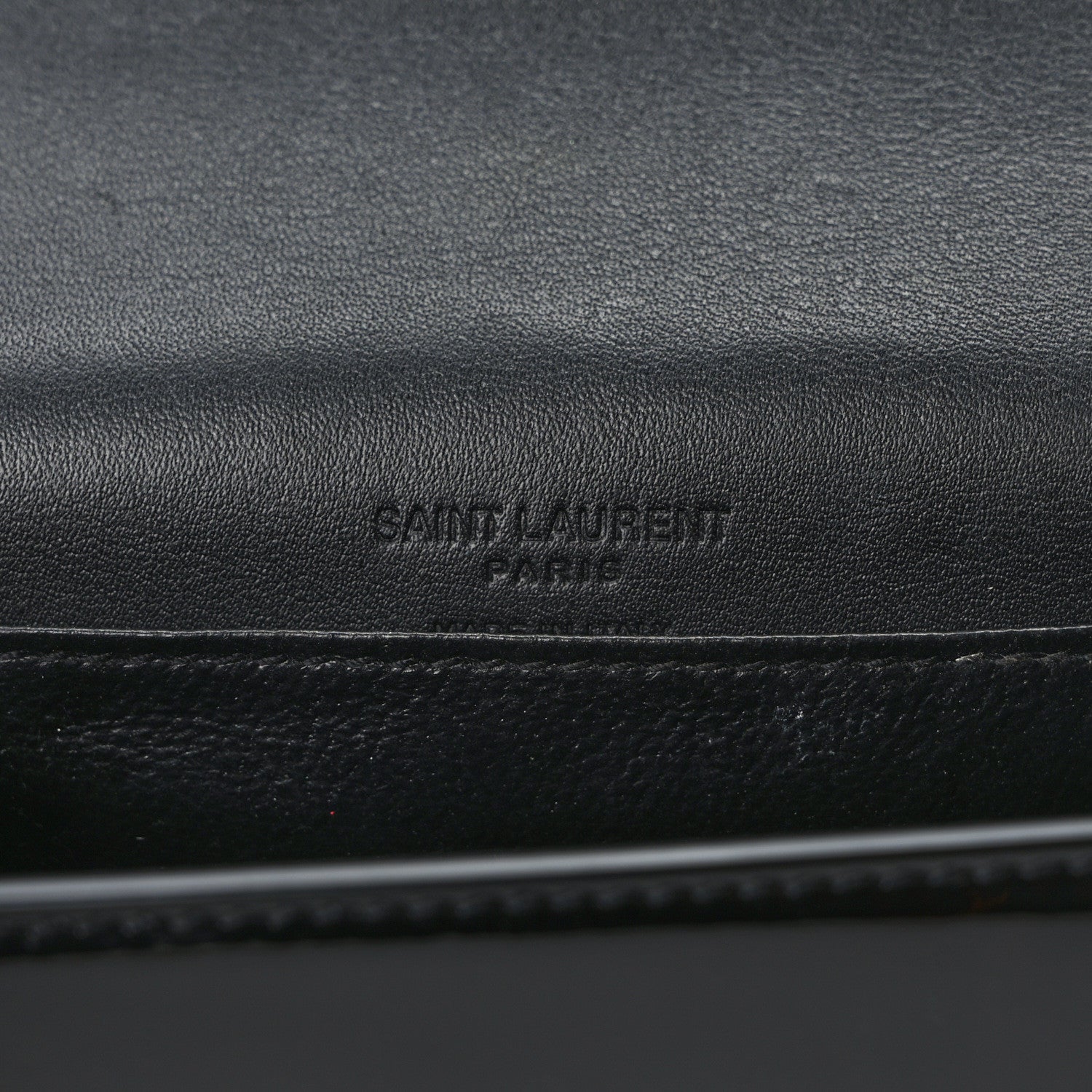 Saint Laurent Patent Monogram Kate Belt Bag Black 6 of 9