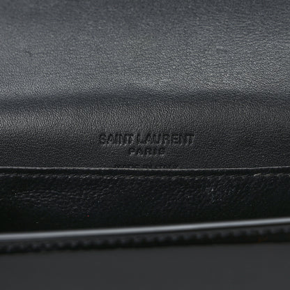 Saint Laurent Patent Monogram Kate Belt Bag Black 6 of 9