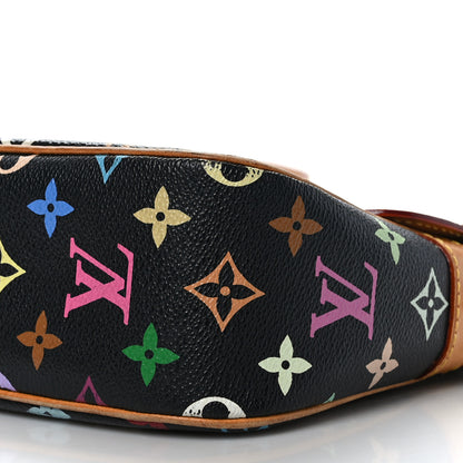 Louis Vuitton Monogram Multicolor Sologne Black 8 of 8