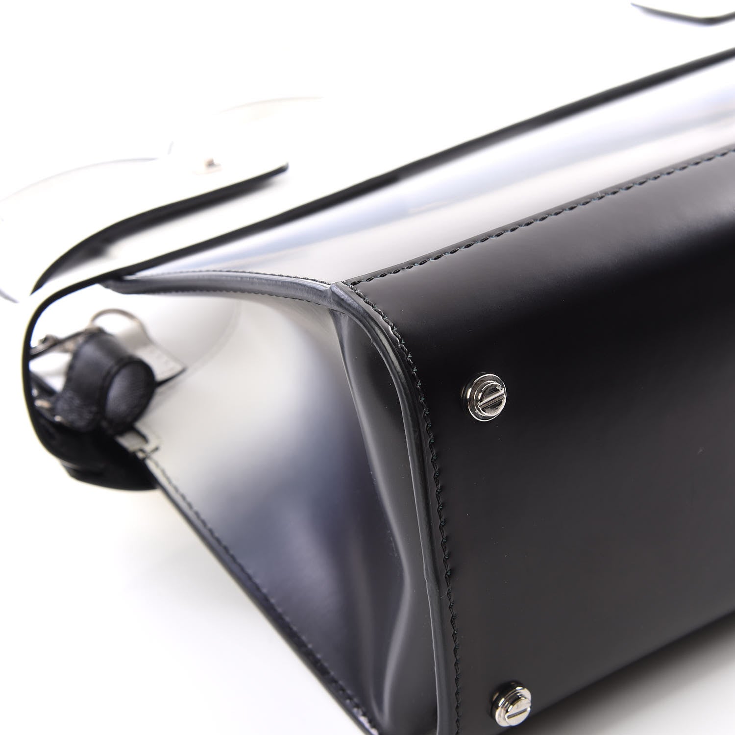 Givenchy Smooth Calfskin Small Degrade Horizon Satchel White Purple 7 of 10