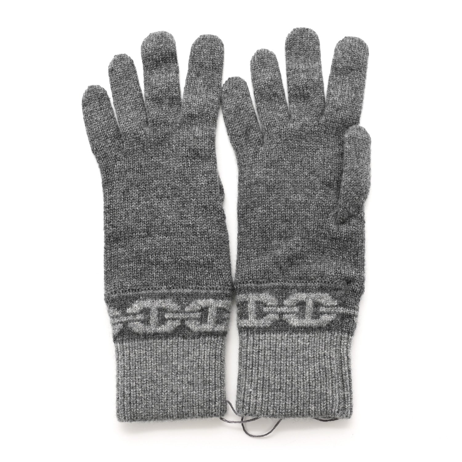 Hermes Cashmere Heaven Gloves S Charbon Flanelle 1 of 4