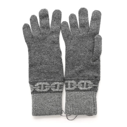 Hermes Cashmere Heaven Gloves S Charbon Flanelle 1 of 4