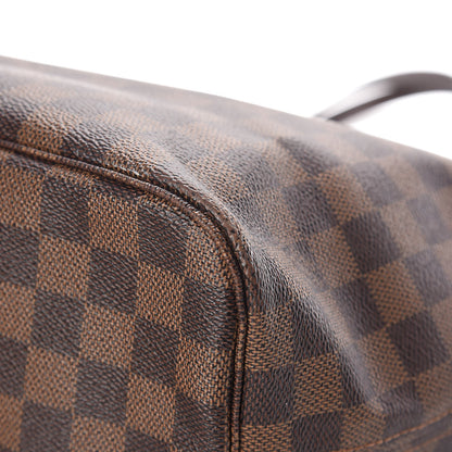 Louis Vuitton Damier Ebene Neo Neverfull MM Rose Ballerine 12 of 18