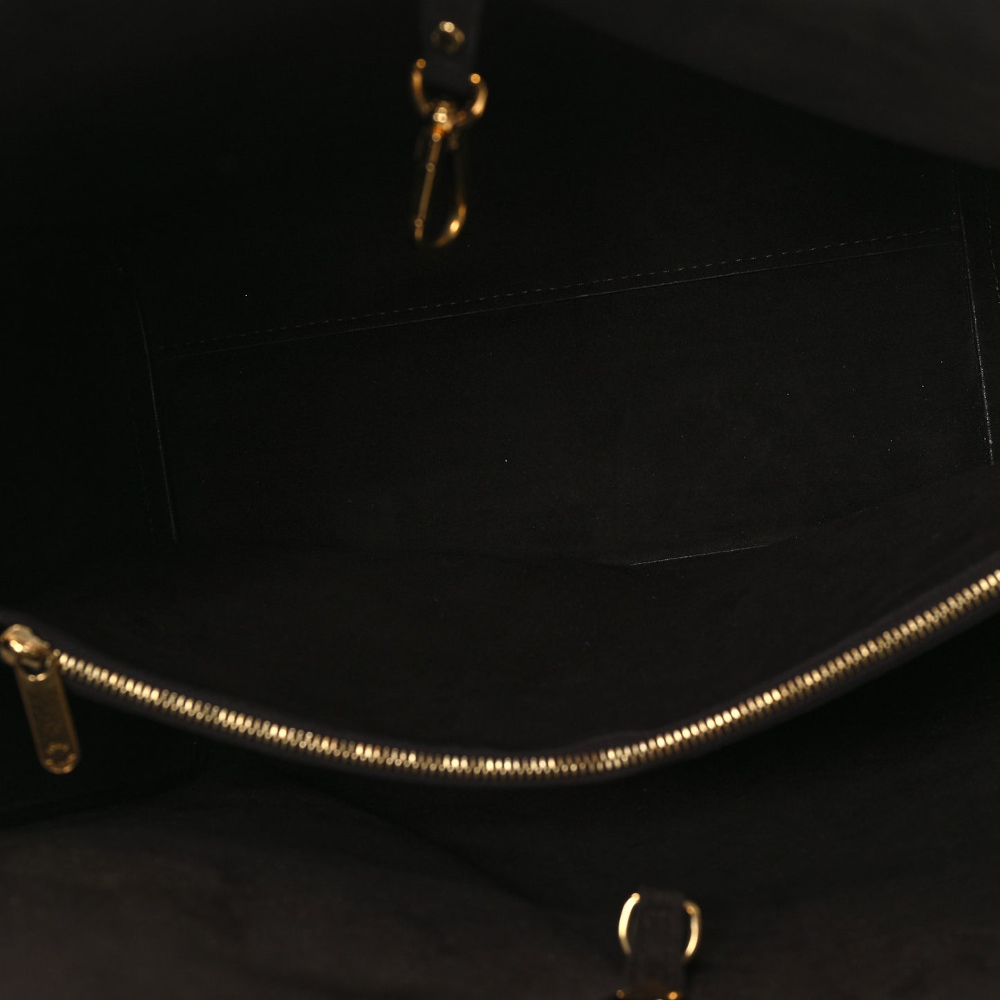 Calfskin Monogram Kimono Tote Black