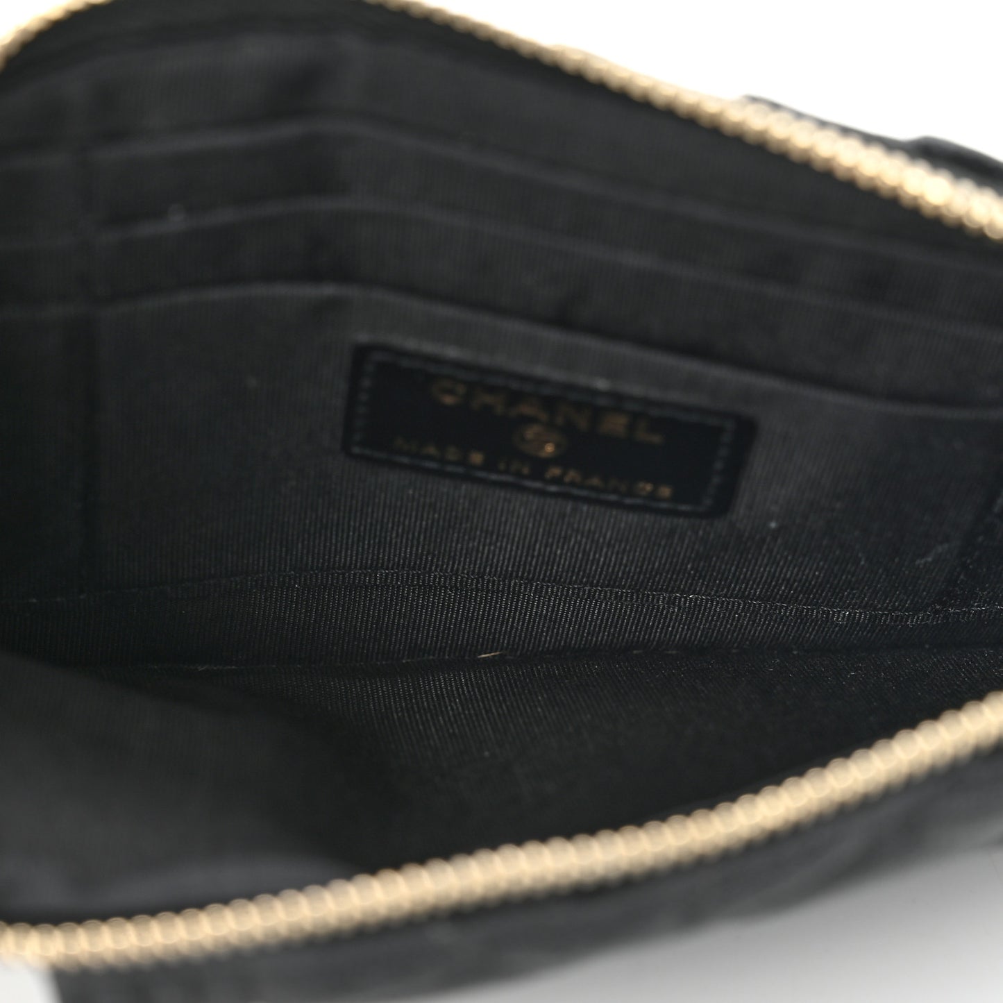 Caviar Quilted Boy iPhone Pouch Black