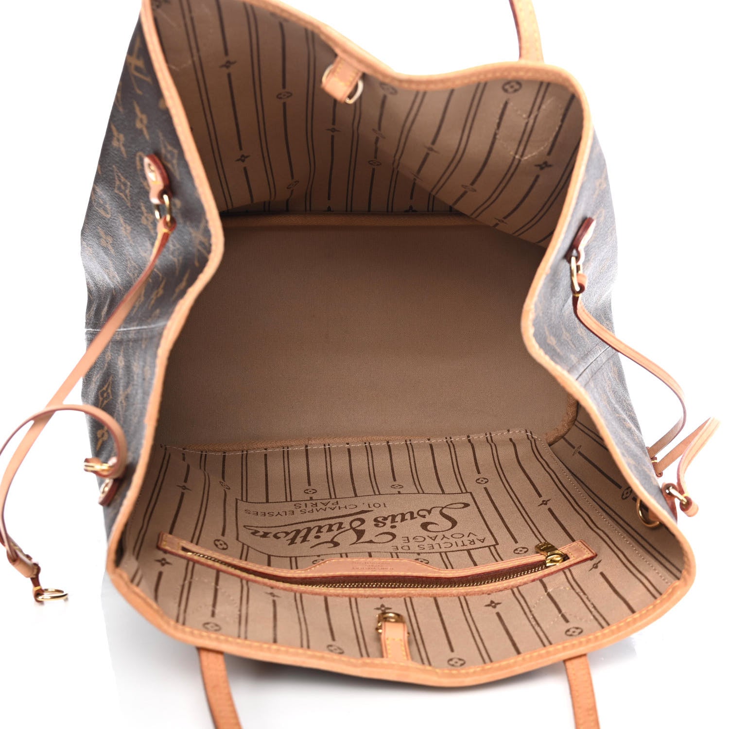 Louis Vuitton Monogram Neverfull MM 4 of 4