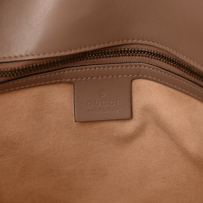 Gucci Calfskin Matelasse Large GG Marmont Shoulder Bag Porcelain Rose 7 of 11