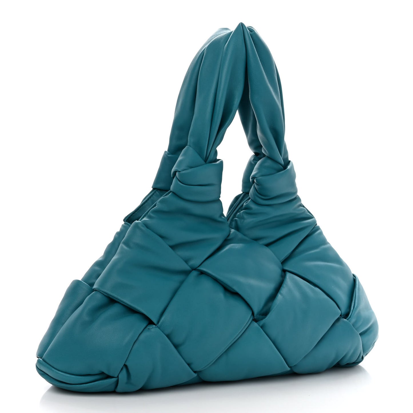 Lambskin Padded Lock Tote Blaster