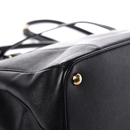 Prada Saffiano Medium Galleria Double Zip Tote Black 15 of 20