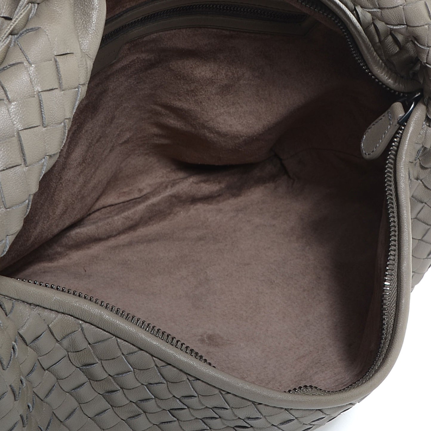 Nappa Intrecciato Large Veneta Hobo Shadow