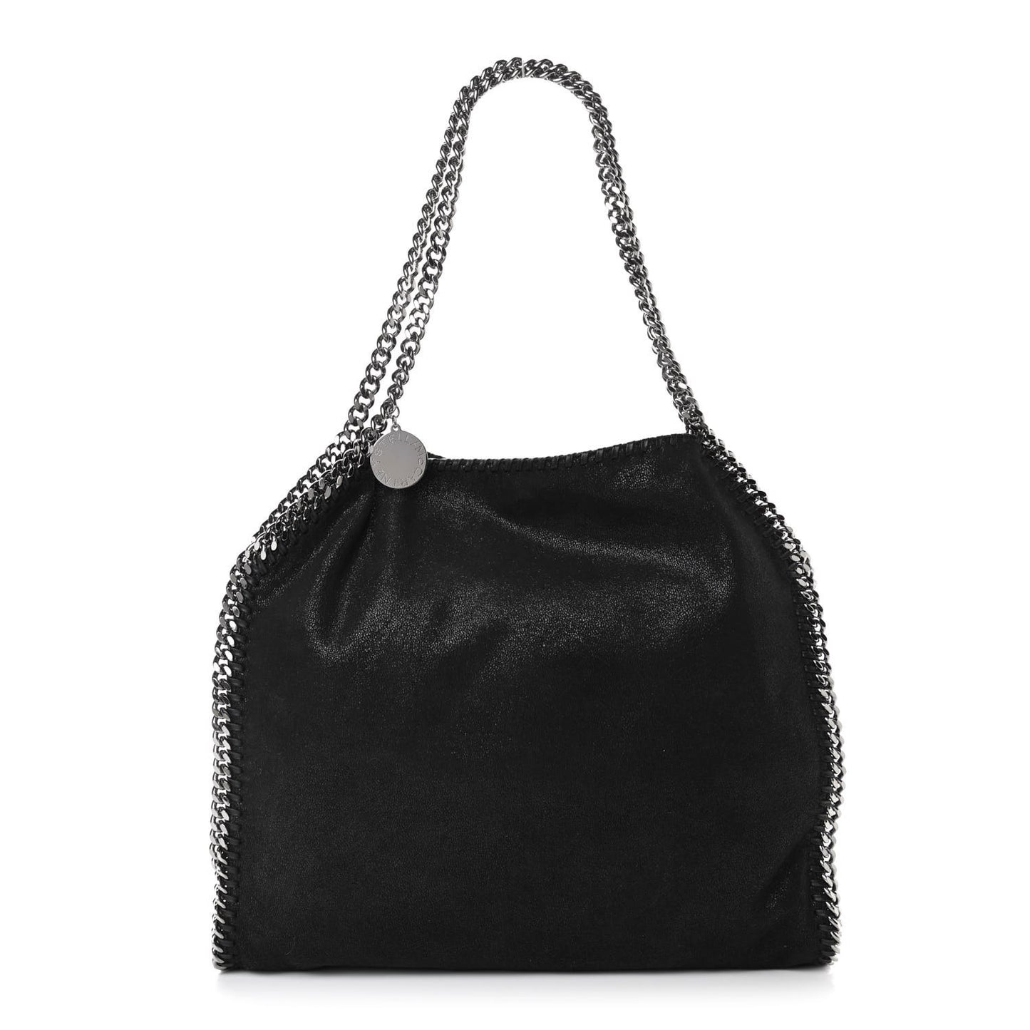 Shaggy Deer Small Falabella Tote Black