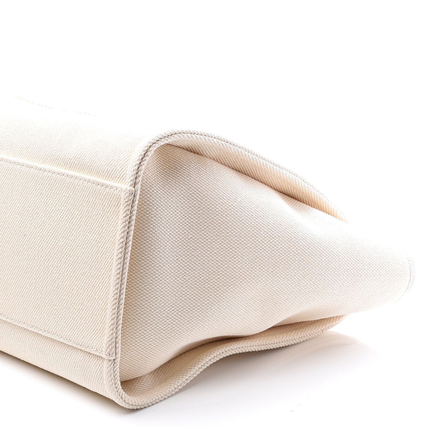Canvas Pearl Medium Deauville Tote Ecru Beige