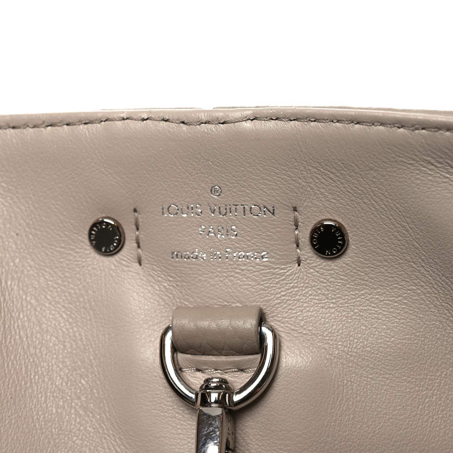 Louis Vuitton Taurillon Pernelle Beige 6 of 9