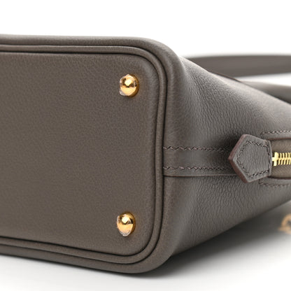 Hermes Evercolor Mini 1923 Bolide Etain 10 of 11