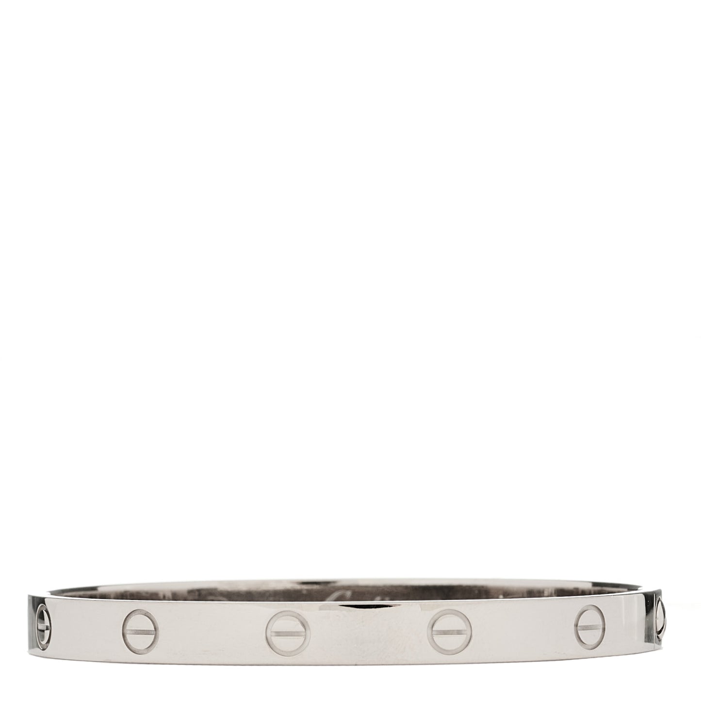 18K White Gold LOVE Bracelet 18