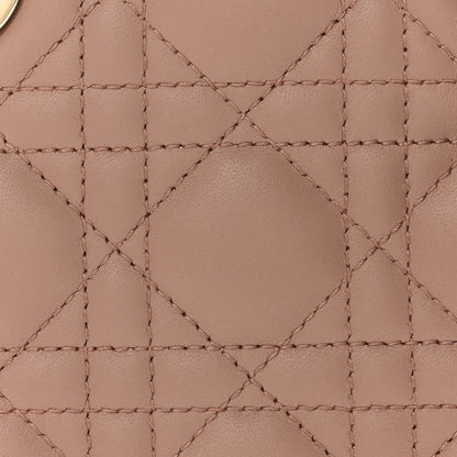 Christian Dior Lambskin Cannage Mini Lady Dior Blush 7 of 9