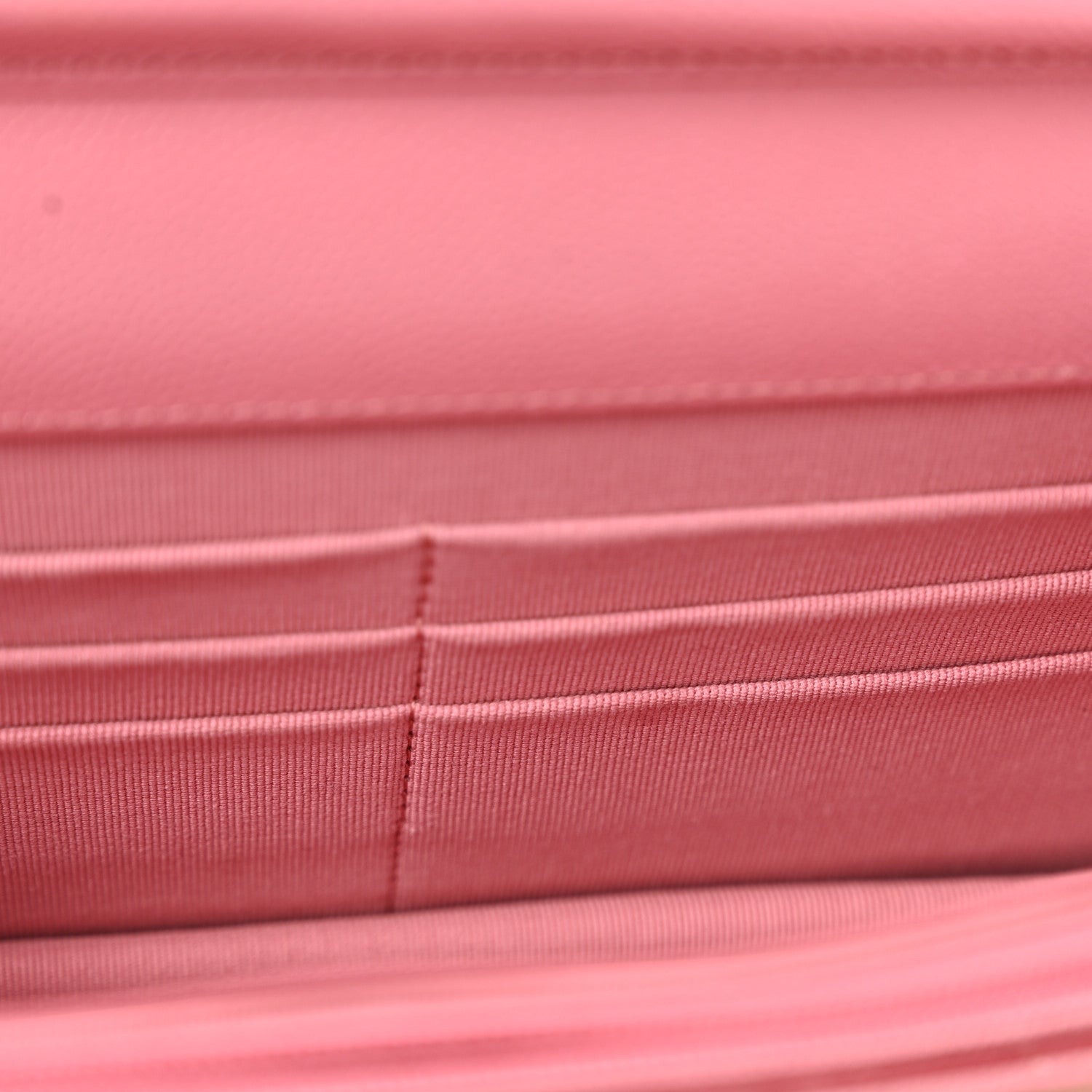 Chanel Caviar Quilted Wallet on Chain WOC Pink 12 of 15