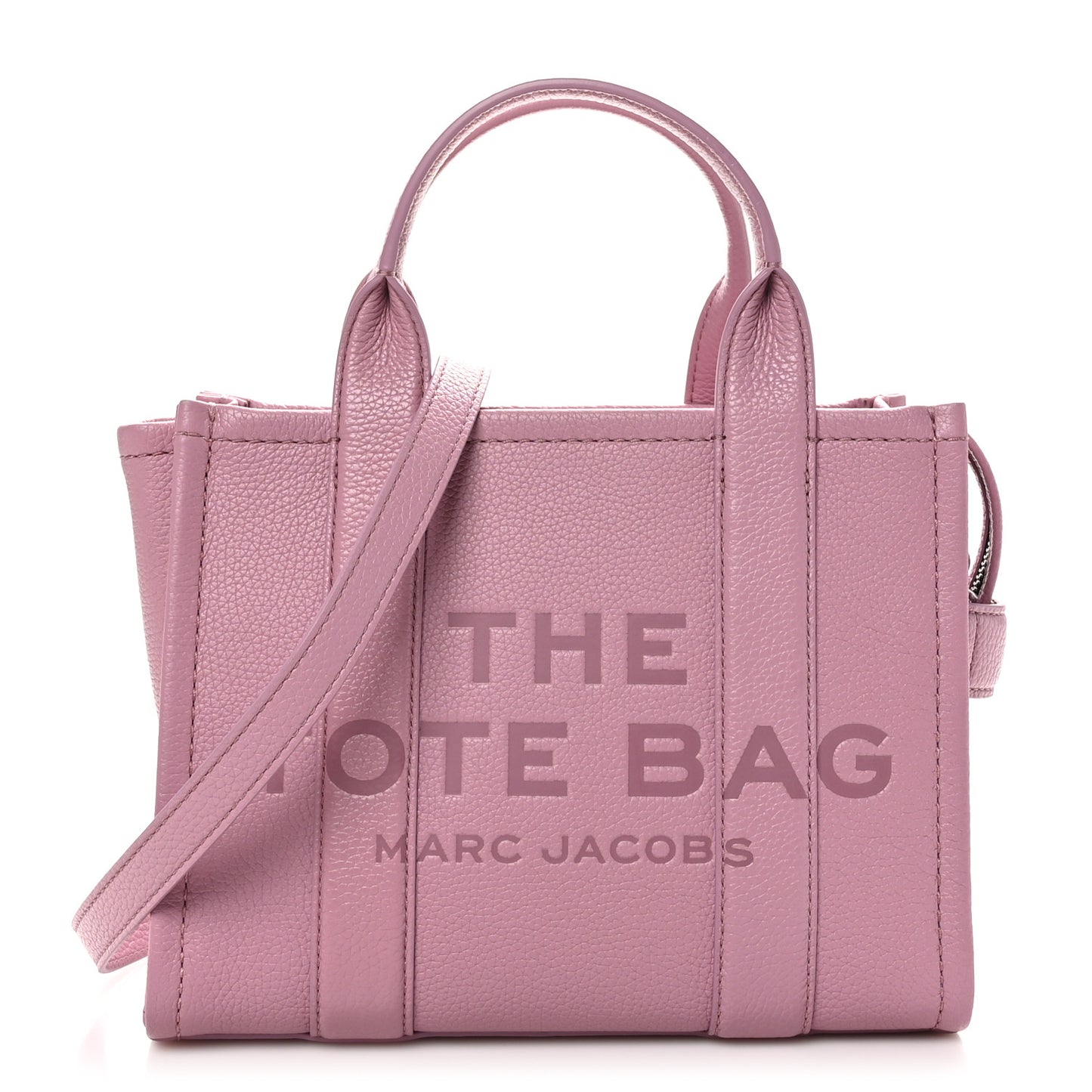 Grained Calfskin Small The Tote Bag Lilas