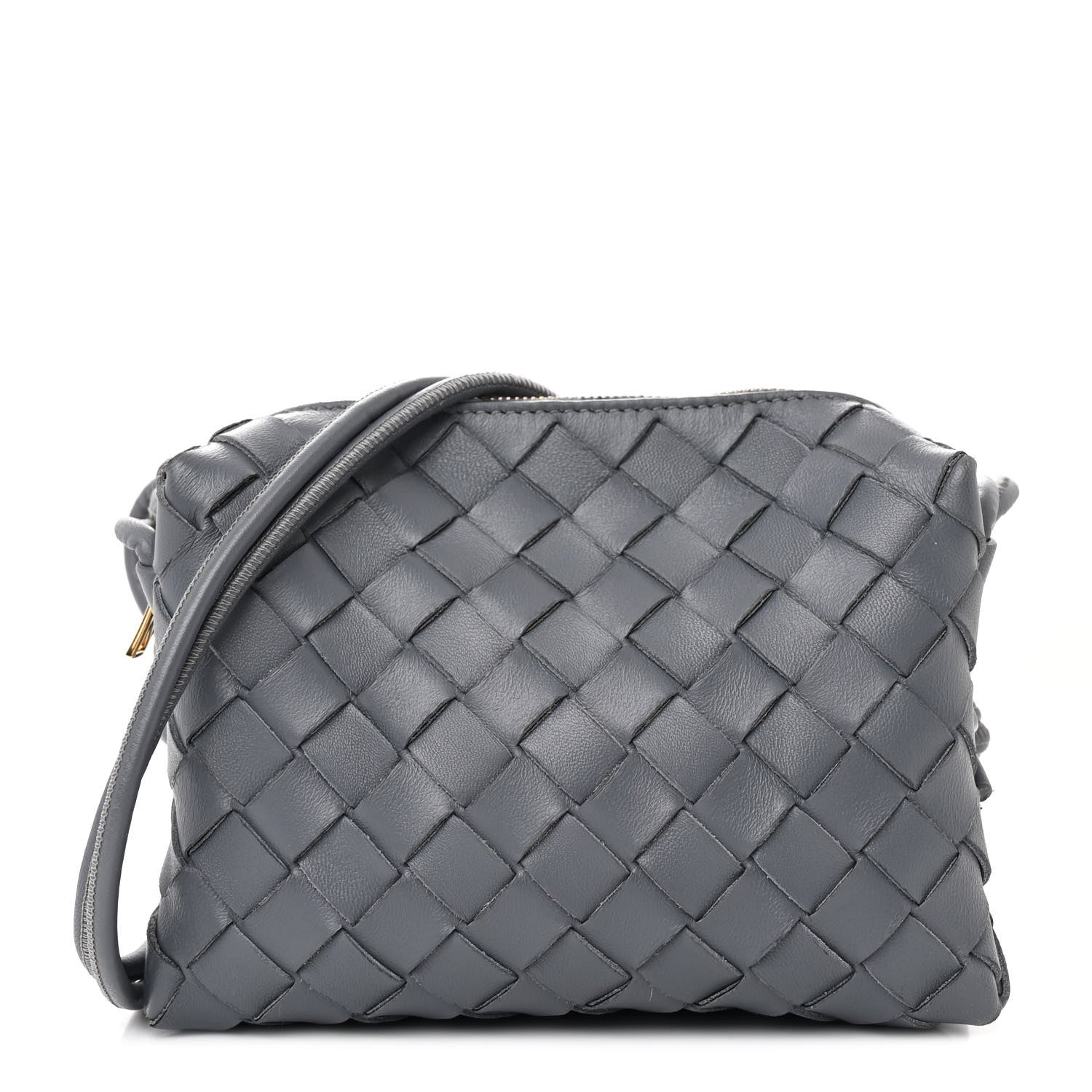 Bottega Veneta Nappa Intrecciato Mini Loop Camera Bag Thunder 1 of 10