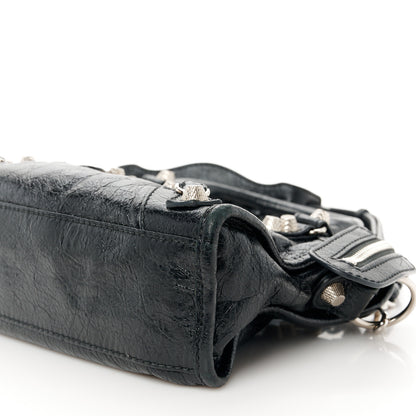 Balenciaga Agneau Giant 12 Silver Hardware Mini City Black 10 of 10