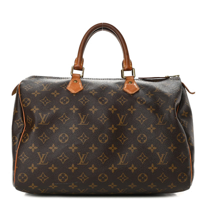 Louis Vuitton Monogram Speedy 35 1 of 10