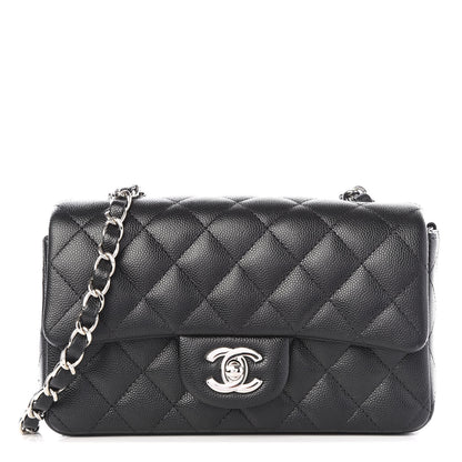 Chanel Caviar Quilted Mini Rectangular Flap Black 1 of 9