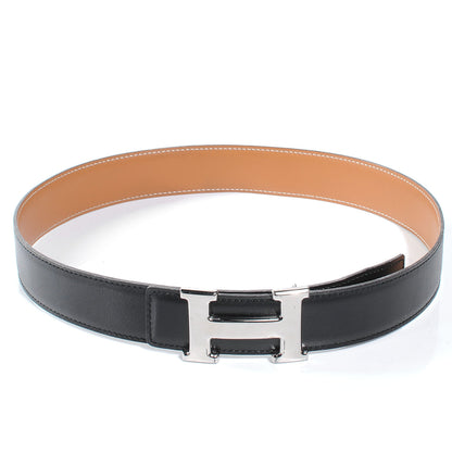 Hermes Box Reversible Constance 32mm H Belt Noir Gold 70 1 of 6