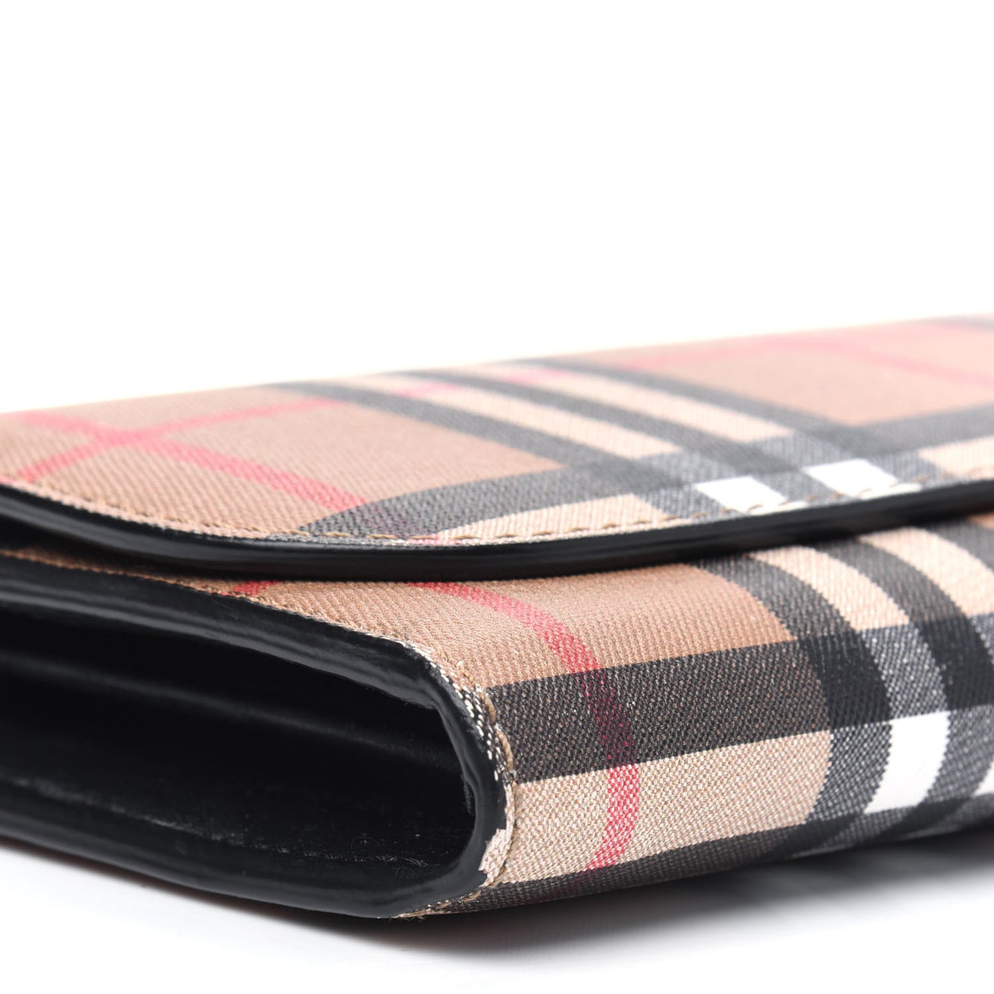 Vintage Check Halton Wallet Black