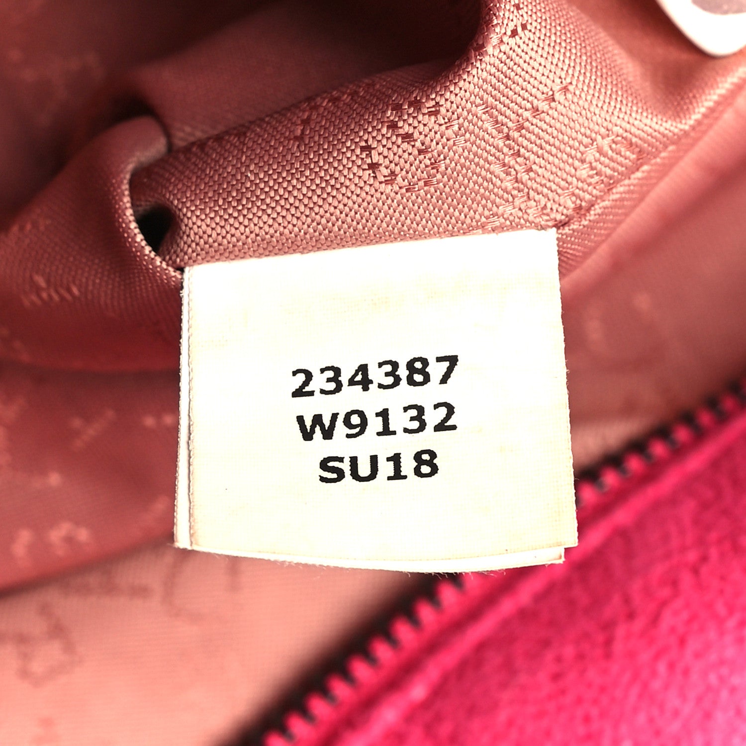 Stella McCartney Shaggy Deer Falabella Fold Over Tote Hot Pink 7 of 10