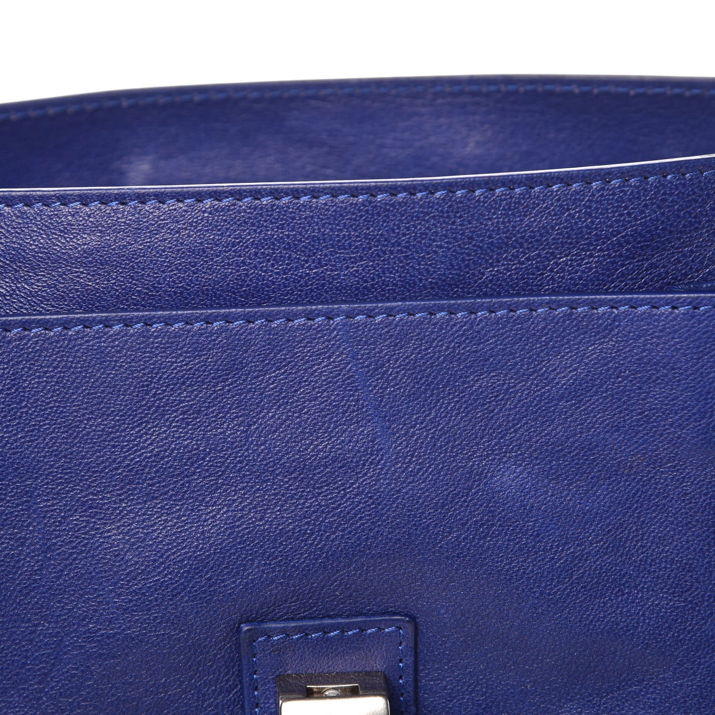 Lambskin PS1 Mini Pouch Messenger Cobalt Blue