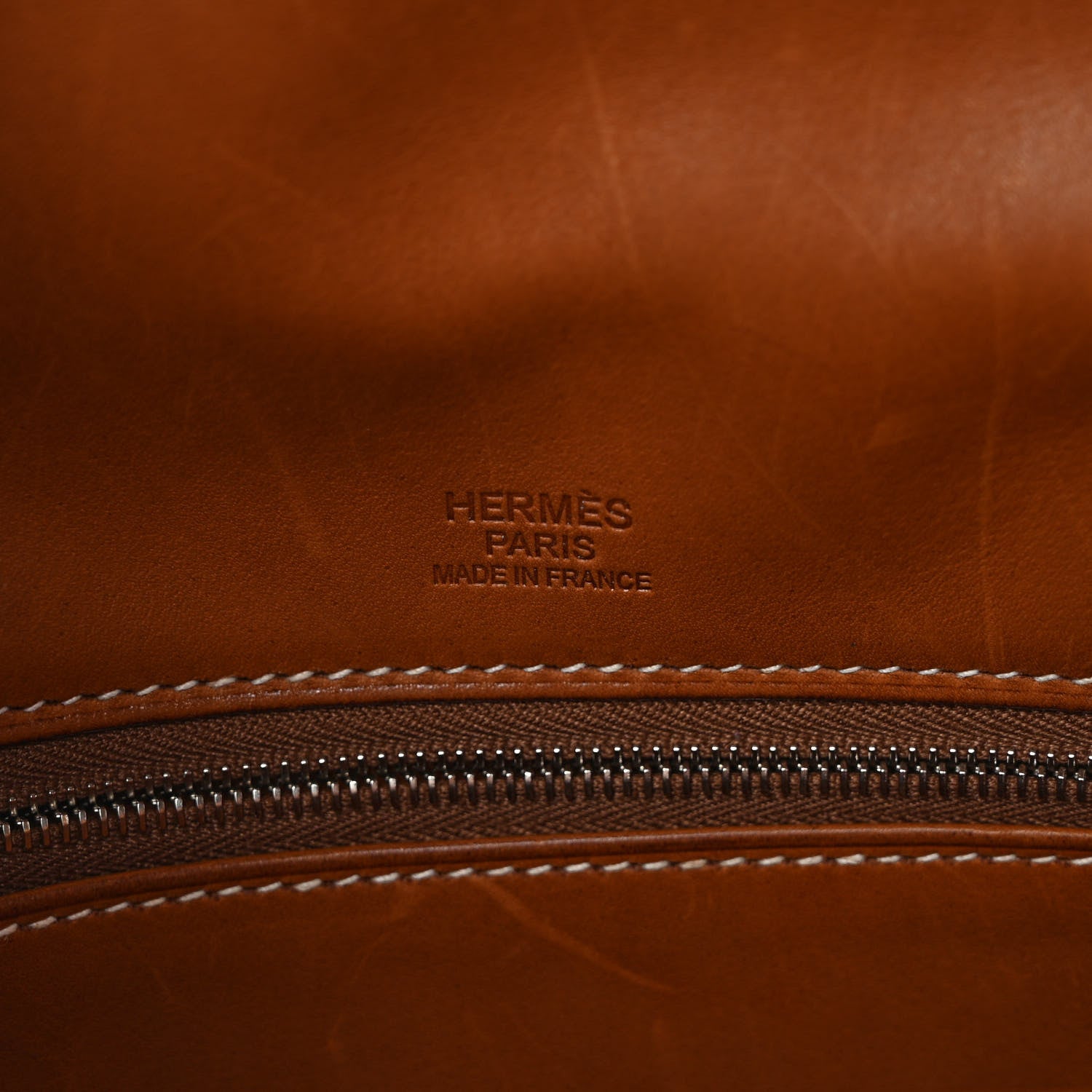 Hermes Barenia Grizzly Au Galop Kelly Retourne 32 Fauve 6 of 11