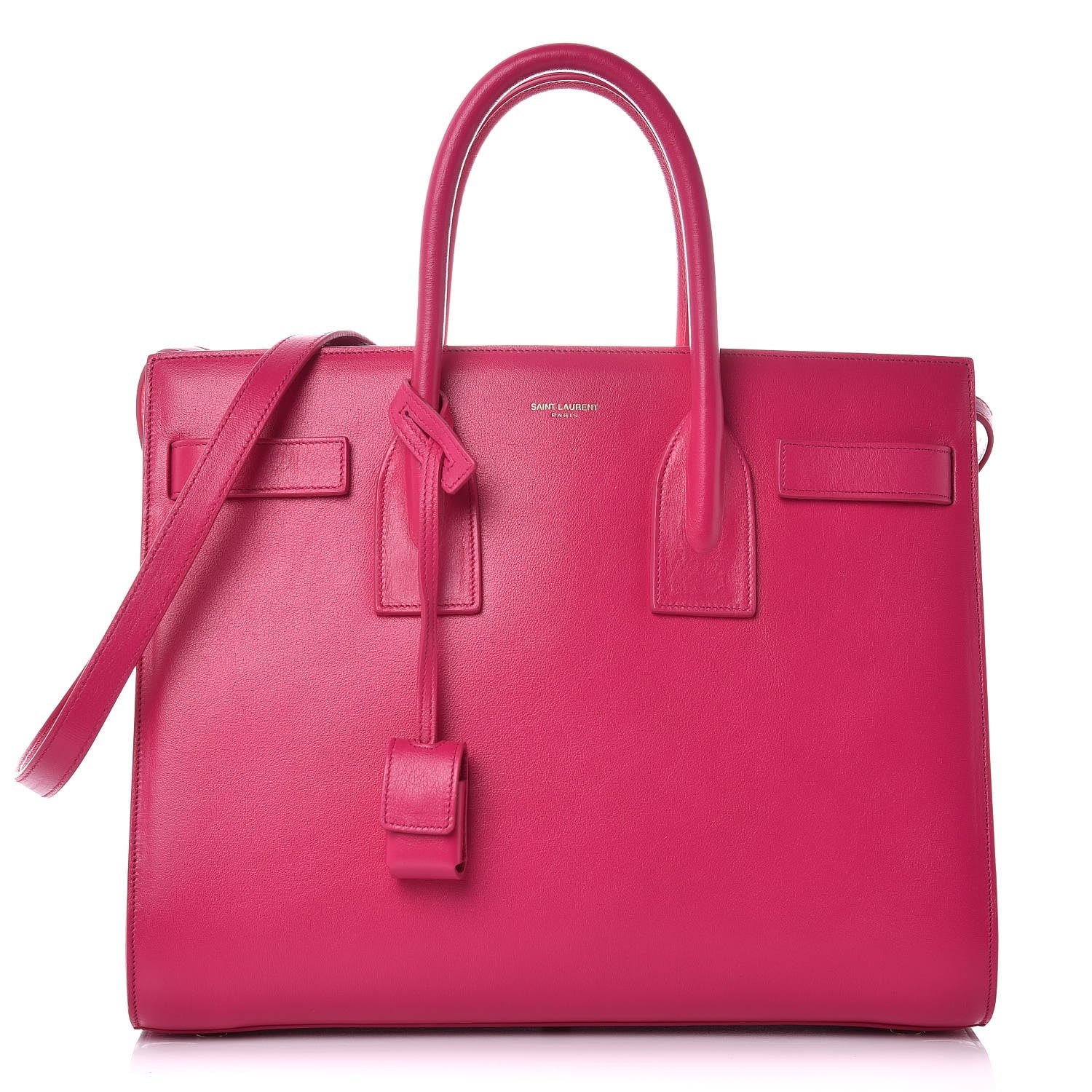 Saint Laurent Calfskin Small Sac De Jour Bubblegum 1 of 12