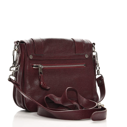 Proenza Schouler Lambskin PS1 Pouch Messenger Oxblood 3 of 8