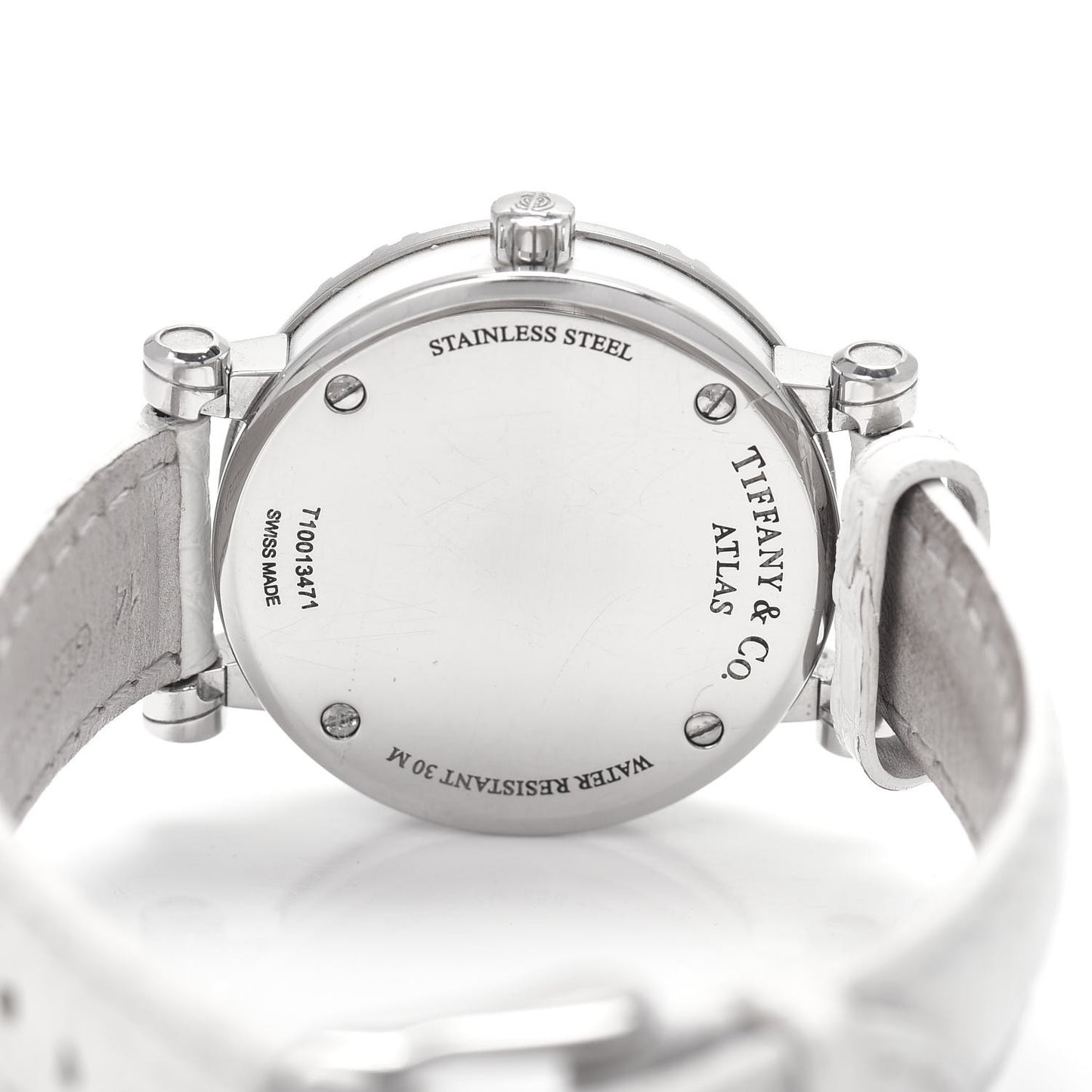 Stainless Steel Alligator 30mm Atlas Quartz Watch
