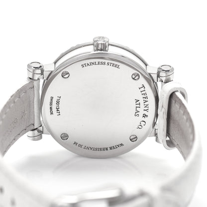 Tiffany Stainless Steel Alligator 30mm Atlas Quartz Watch 4 of 4