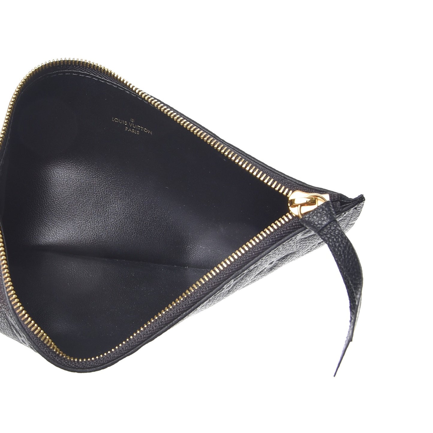 Empreinte Felicie Chain Wallet Zippered Insert Black