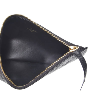 Louis Vuitton Empreinte Felicie Chain Wallet Zippered Insert Black 5 of 6