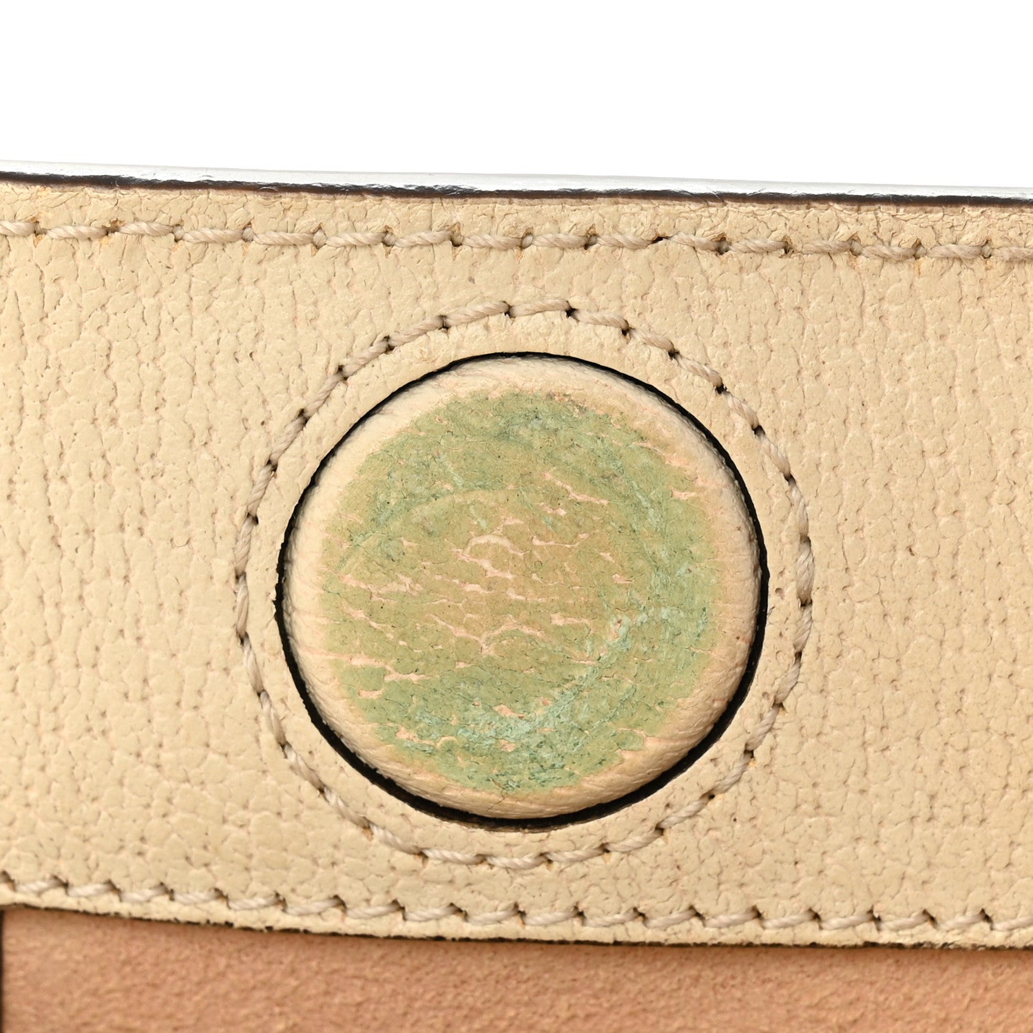 Gucci Textured Calfskin Web Small Ophidia Chain Shoulder Bag Mystic White 11 of 12