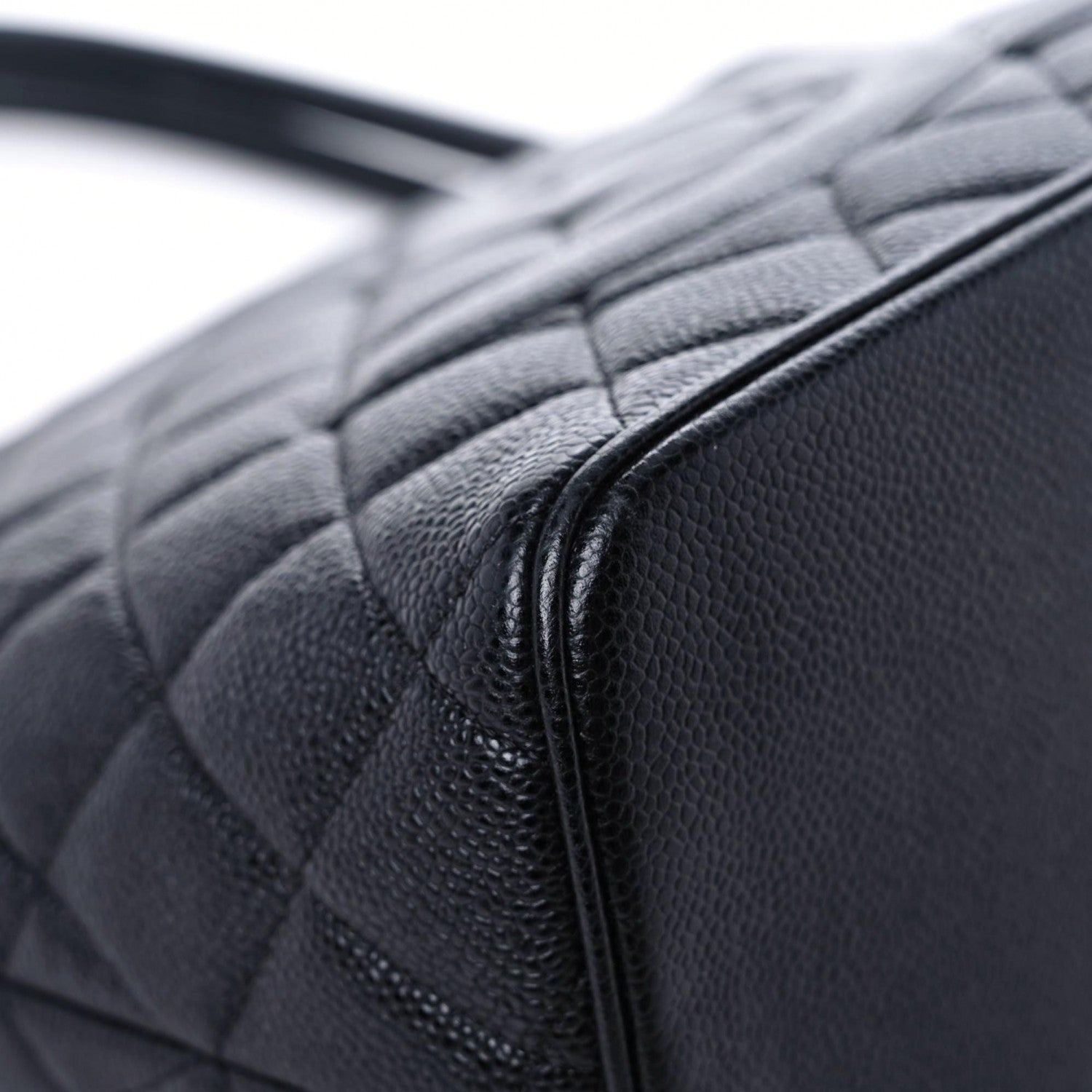 Chanel Caviar Quilted Medallion Tote Black 8 of 11