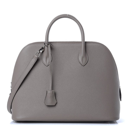 Hermes Taurillon Novillo 1923 Bolide 30 Gris Asphalte 1 of 8