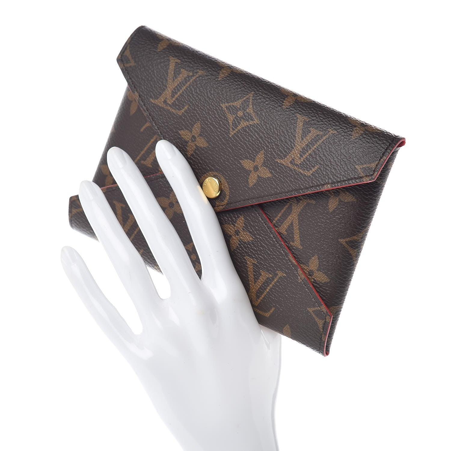 Louis Vuitton Monogram Medium Kirigami Pochette Insert Coquelicot 2 of 6