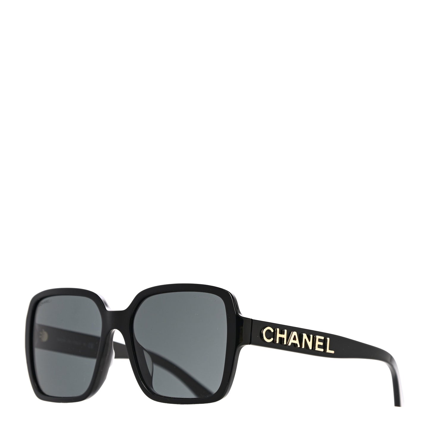 Acetate Square Sunglasses 5408 Black
