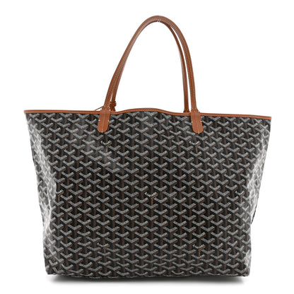 Goyard Goyardine Saint Louis GM Black Gold 1 of 11