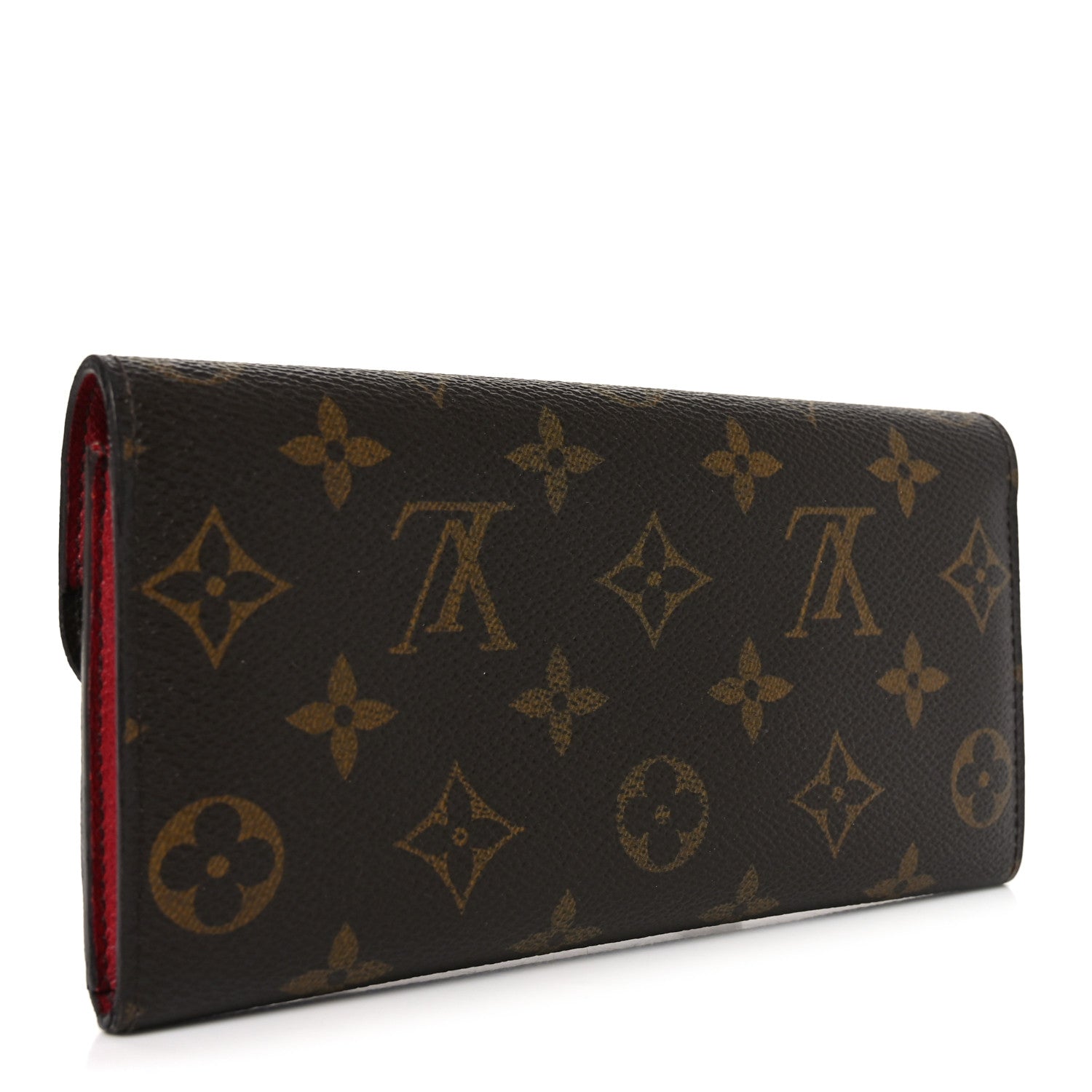 EMI  LOUIS VUITTON Authentic LOUIS VUITTON Monogram Denim Amelia Trifold Long Wallet