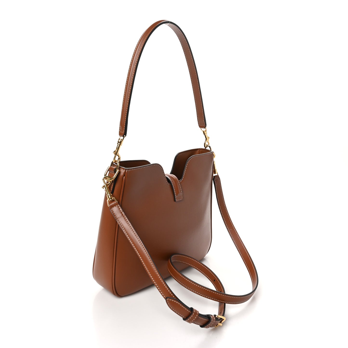 Smooth Calfskin Small Camille 16 Soft Bag Tan