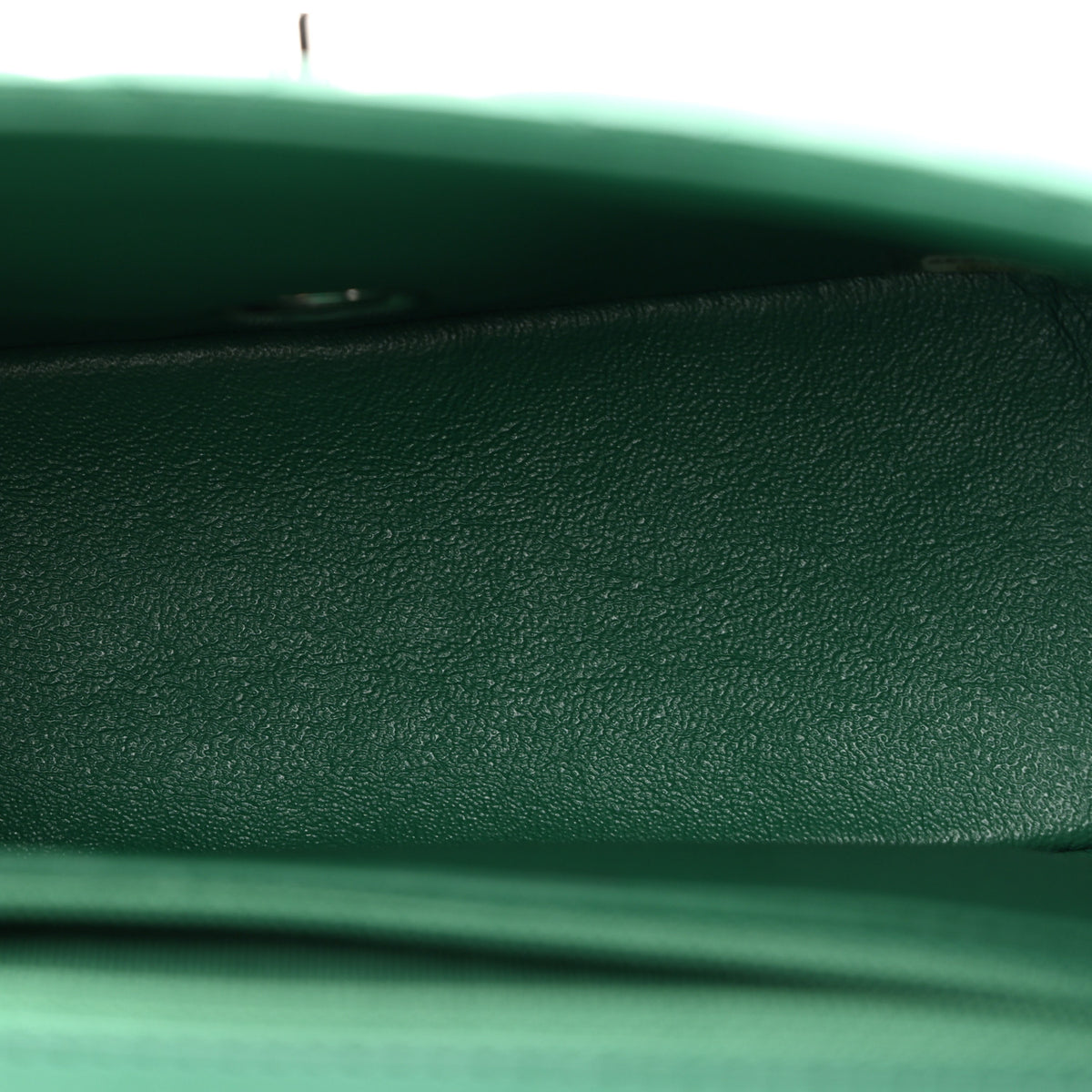 Chanel Lambskin Quilted Mini Square Flap Green 5 of 11