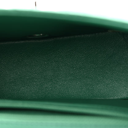 Chanel Lambskin Quilted Mini Square Flap Green 5 of 11