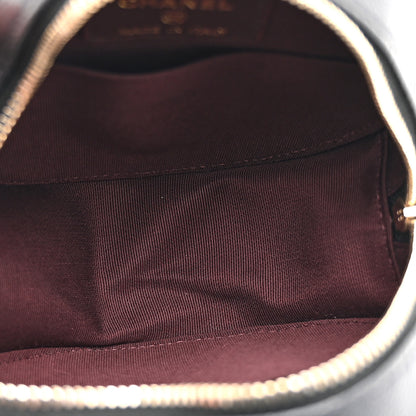 Chanel Caviar Quilted Round Clutch With Chain Black 5 of 10